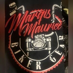 Marqis Maurice Biker Wear - New Red & Black
